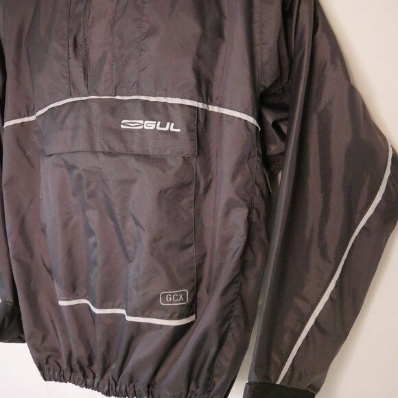 GUL Mens Black/Gray Spray Top V- Neck Size Small - Picture 4 of 8